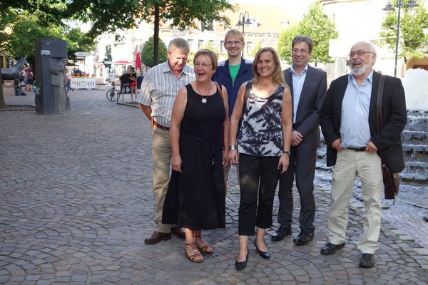 Grüner Tisch in Vechta: Gespräch über die Arbeit der Grünen vor Ort